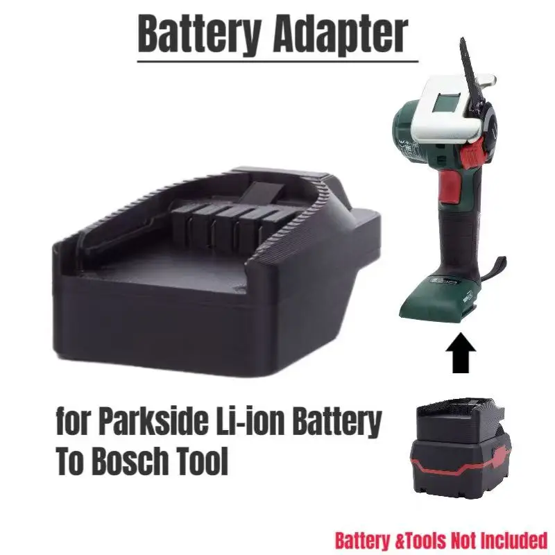 Battery  Adapter For  For Lidl Parkside X20V Team Lithium To Bosch Green PBA Series Tools Converter(Only Adapter)