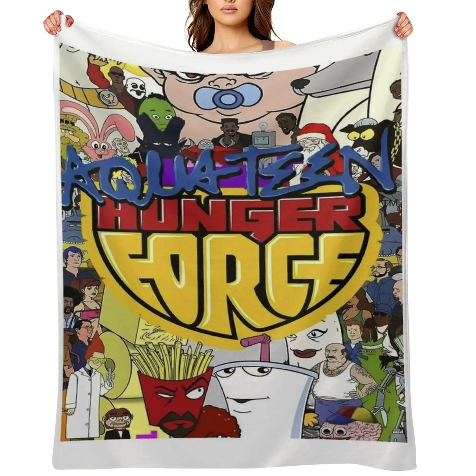 

aqua teen hunger force Throw Blanket Thermals For Travel For Baby for winter Blankets