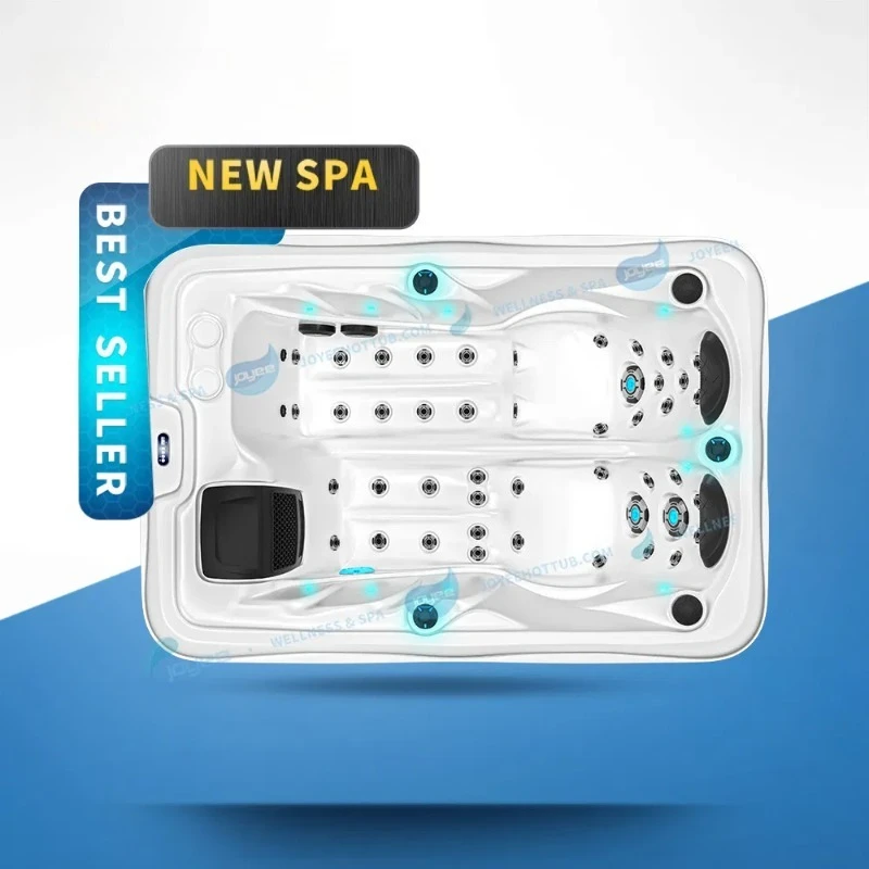1. Custom Factory Direct 2 Persons Mini Hot Tub, Compact Whirlpool SPA for Small Patio & Backyard Relaxation