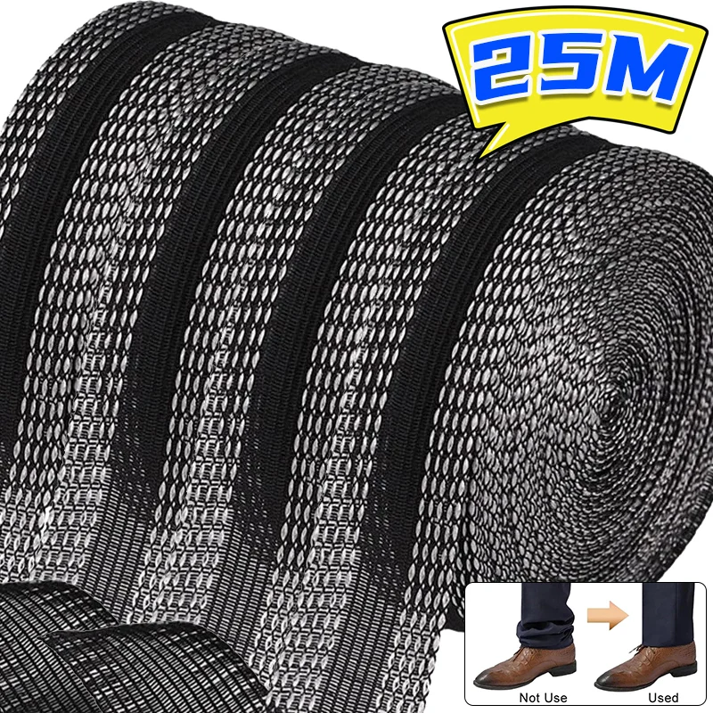25/1M Self-Adhesive Pant Paste Tape for Trousers Patch Legs Pants Edge Shorten Sewing Tool Clothing Iron-on Hem DIY Fabric Tape