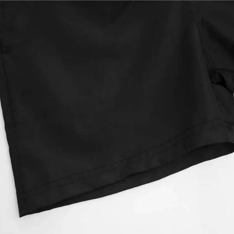 ملابس سباحة للرجال واقية من الشمس للتنفس للشاطئ ، شورت عصري غير رسمي ، بوكسر برباط سريع الجفاف لركوب الأمواج ، بنطلون ثلاثي النقاط ، الصيف