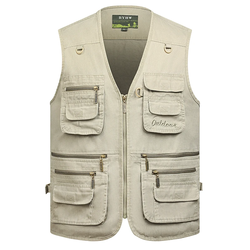 New Style Vest, Outdoor Activities, Rock Climbing, Hiking, Camping, Fishing, Mountain Climbing, Photography, Multi-pocket Vest