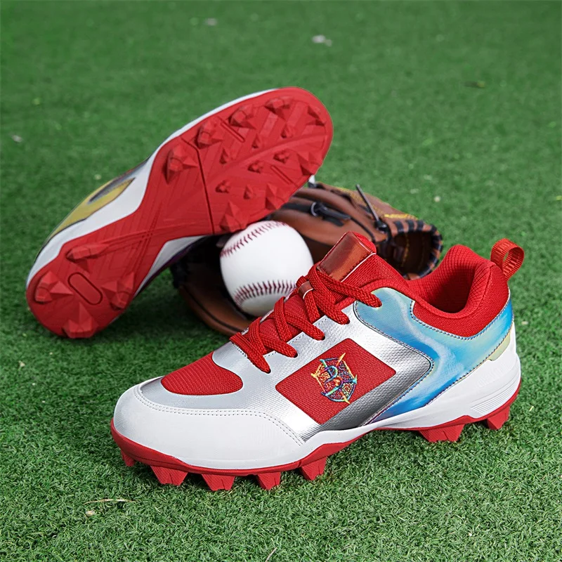 Professional Men Baseball Shoes Non-Slip Baseball Shoe For Man Outdoor Lawn Sports Shoes Man Top Quality Competition Sport Shoes