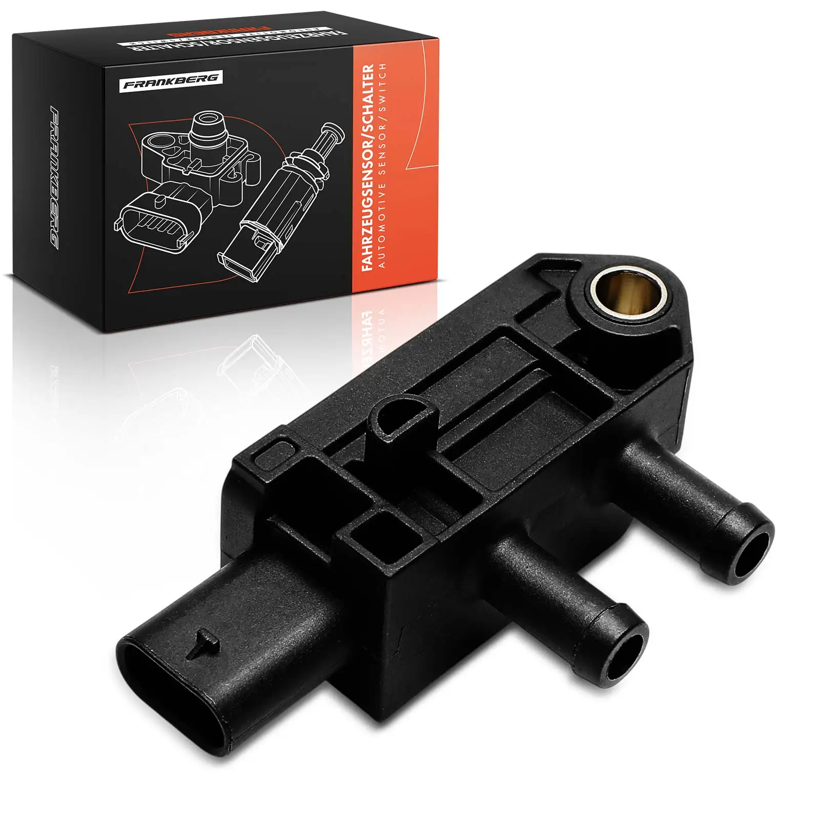 Frankberg 1x Sensor Uitlaatdruk voor Mercedes-Benz W206 W177 V177 W213 W247 S206 C118 C190 H247 A0009059308 0009059308