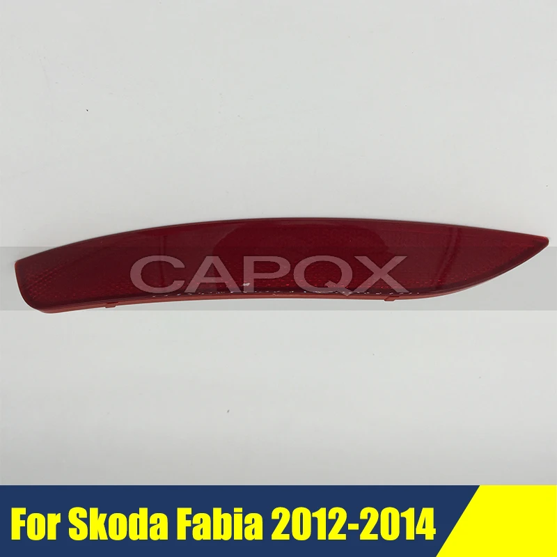 Rear Bumper Fog Light Brake Light Fog Lamp For Skoda Fabia 2012-2014 Spirior Light Warning Lamp Foglight