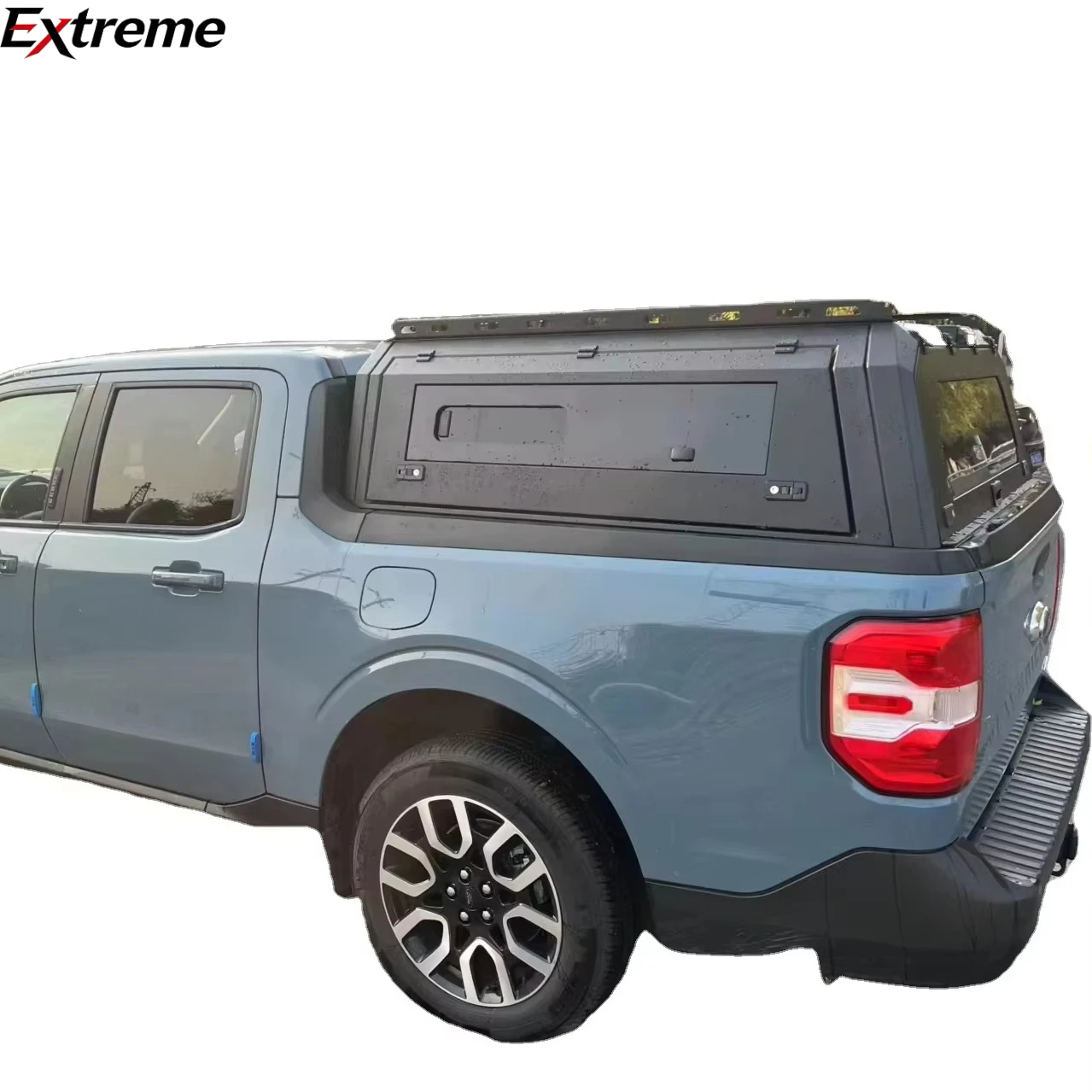 Wincar 4x4 Overlanding Luxury Aluminum Steel Truck Canopy Pickup Hard Topper Cover for Maverick with Clip-On Installation