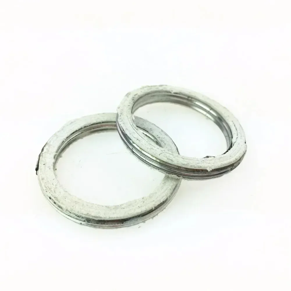 For GN250 Motorcycle Exhaust Fittings Motorcycle Modification O Seals 4pcs