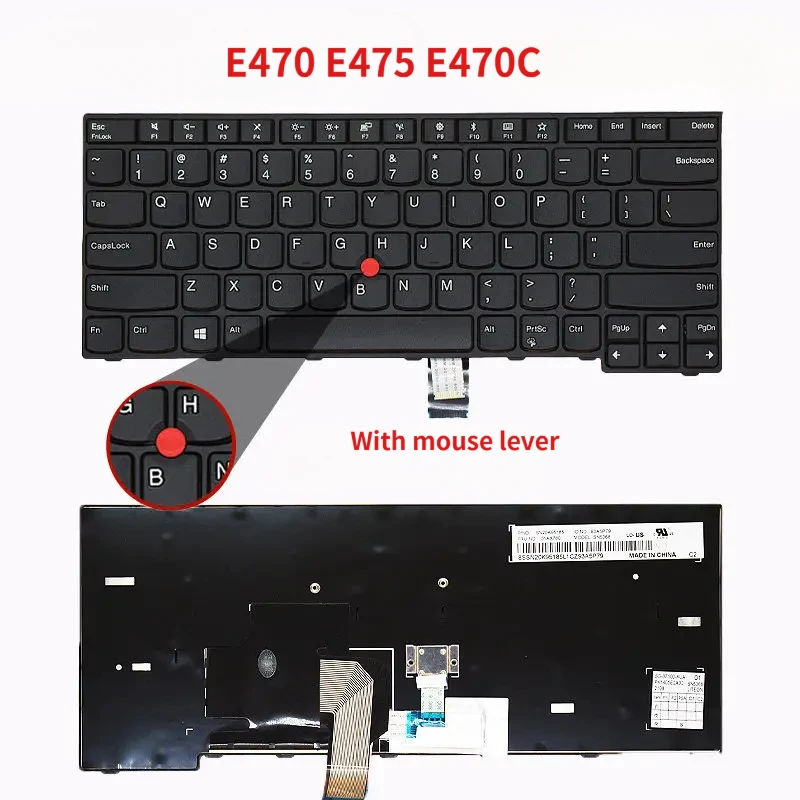 

brand new for Lenovo ThinkPad E470 E475 E470C series notebook keyboards