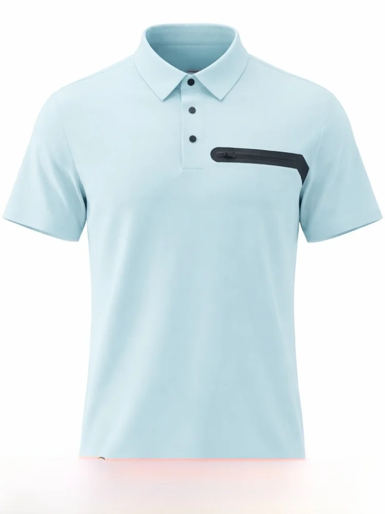 

Sun Protection UV Resistant Seamless Sealing Process Quick Dry Breathable Men's Outdoor Short Sleeve Shirt Summer Trend