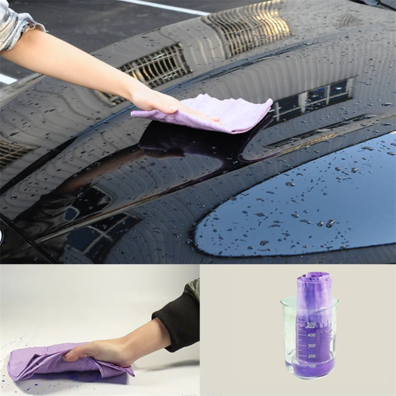 Pva Wash Car Towel Premium Quick-Dry Towel Ultra Absorbent Scratch-Free Reusable For Cars Part Maintenance Soft Deerskin Cloth