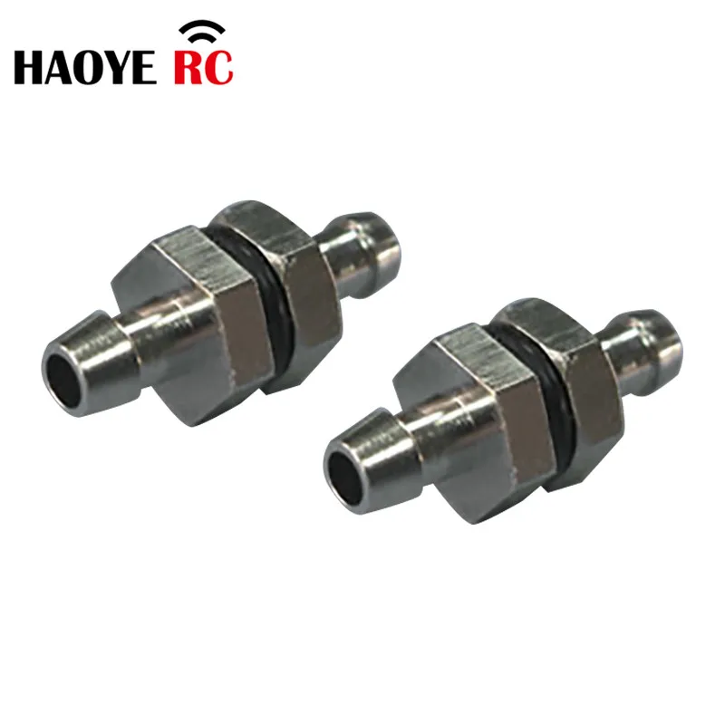 Haoye 1Pc Alu Fuel Pick Up Fitting L14/L23MM Fuel Vent Filler Nozzle Metal Fuel Nozzle For RC Airplanes Fuel Tank Accessories