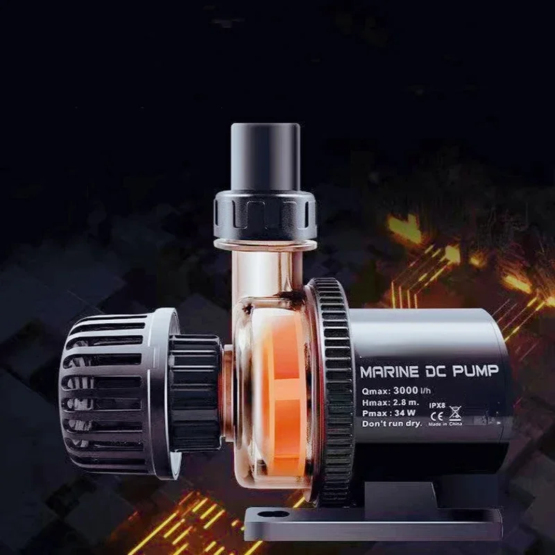 

Fish Tank Variable Frequency Water Pump Ultra-quiet Submersible Pump Fish Pond Bottom Suction Filtration Circulating Filter Pump
