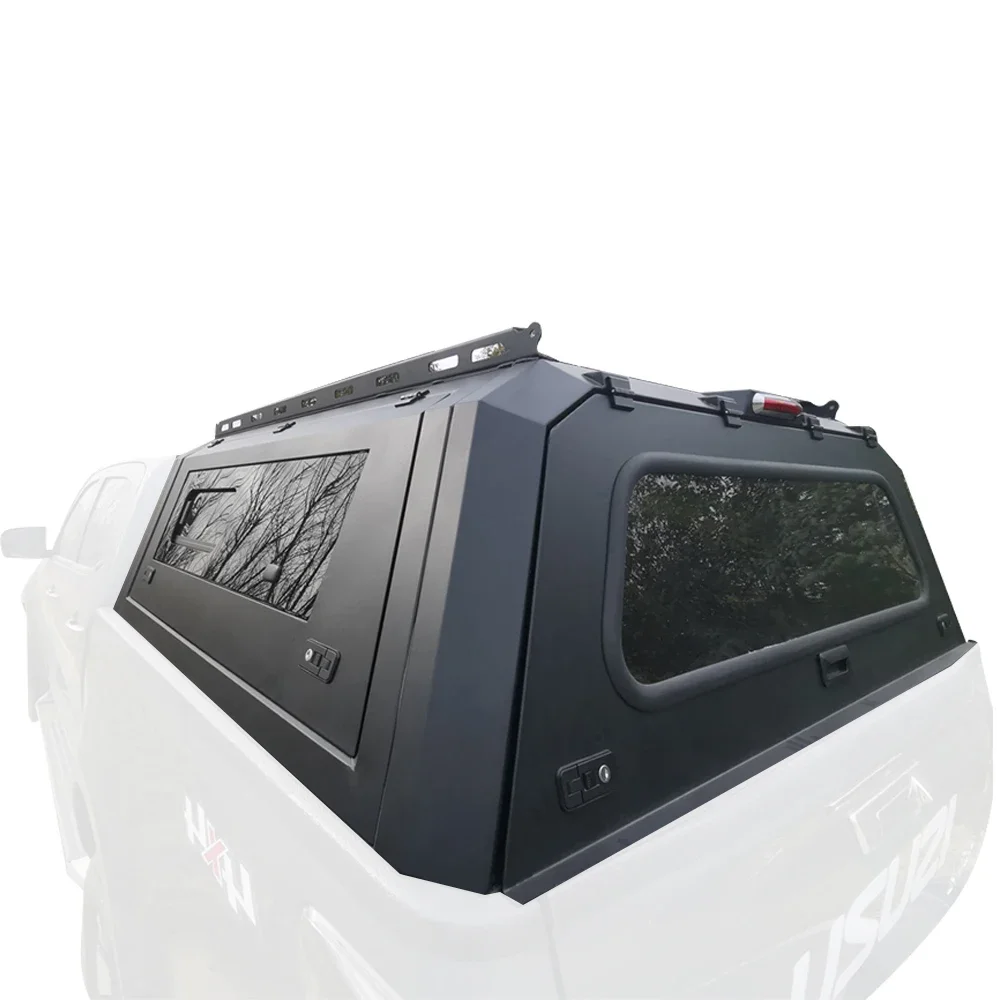 

4X4 Aluminium Alloy Pickup Truck Bed Hardtop Topper Canopy Semi-high Bed Canopy For Toyota Tacoma short