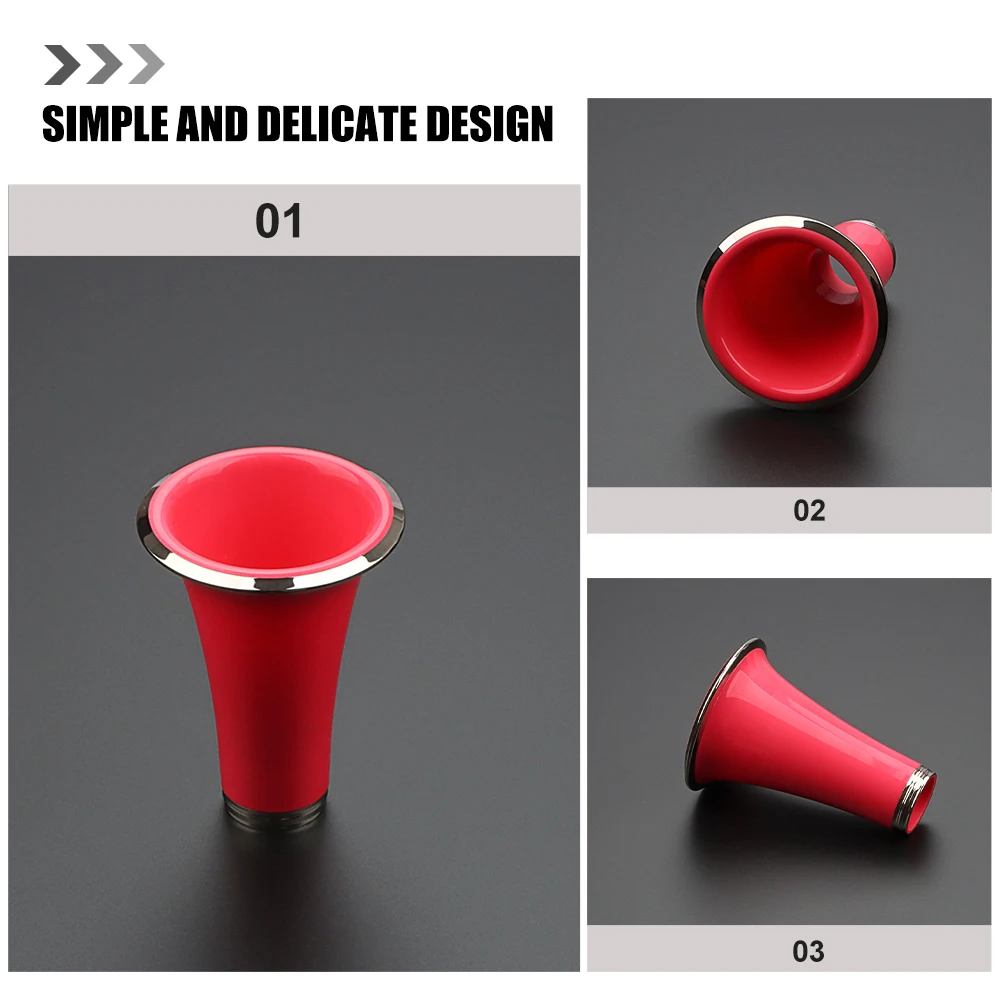 

Purple Clarinet Bell CC32 Plastic Replacement Parts Beginner Musicians Lightweight Portable Musical Instrument Accessories