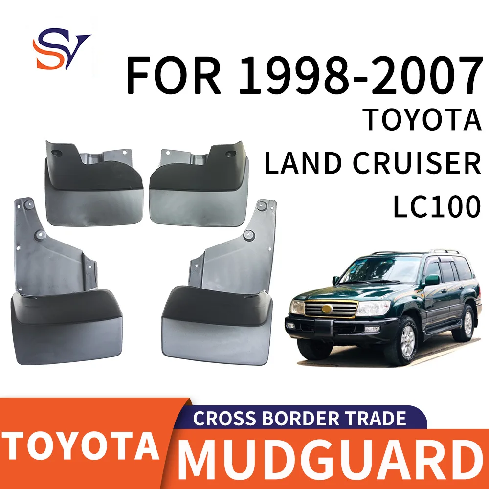 

Suitable for 1998-2007 Toyota Road Cruiser LC100/LX470 Automobile Tire PP Soft rubber material fender
