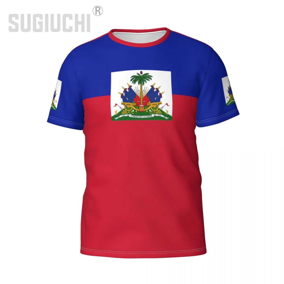 Custom Name Number Haiti Flag Emblem 3D T-shirts Clothes For Men Women Tees jersey Soccer Football Fans Gift T shirt