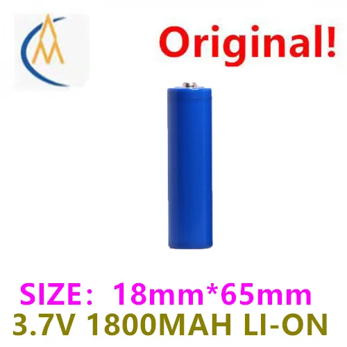 buy more will cheap New genuine 18650 pointed lithium battery 1800mAh 3.7V flat head electronic product lithium battery