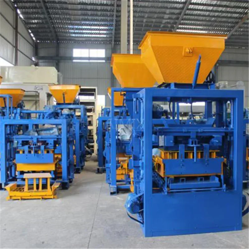 New Automatic Concrete Block Brick Making Machine Brick Block Cement Brick Making Machinery Automatic Block Bricks Manufacturing