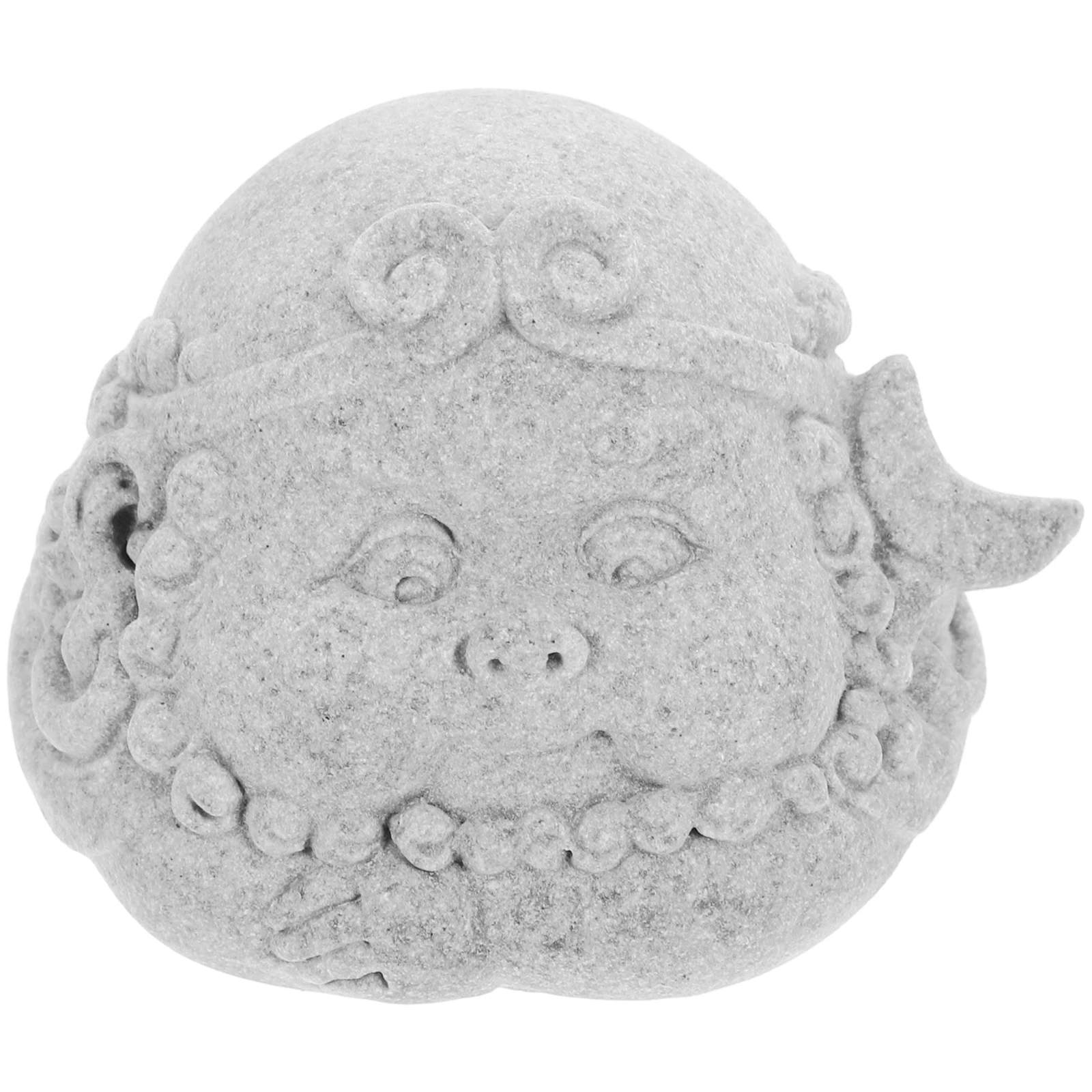 

Sandstone Buddha Aquarium Fish Tank Decor Garden Sculpture Desktop Fish Shelter Decor Meditation For Home Outdoor Use