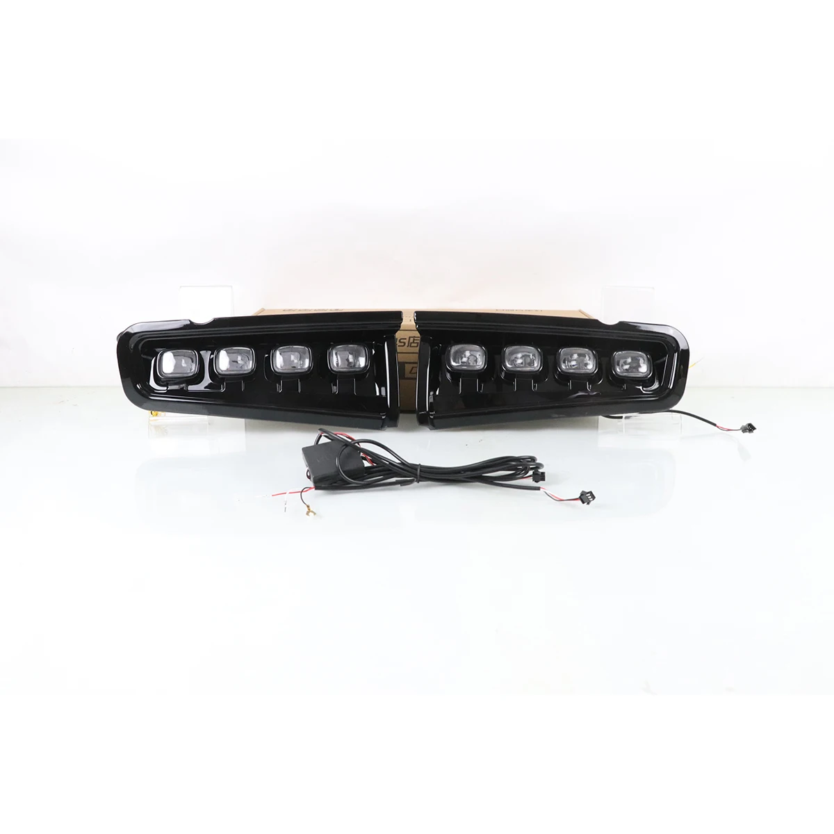 Fog Lights For Ford Bronco Lamp DRL LED Daytime Running Light Sequential Switchback White Amber Kit 2023 2024 2025