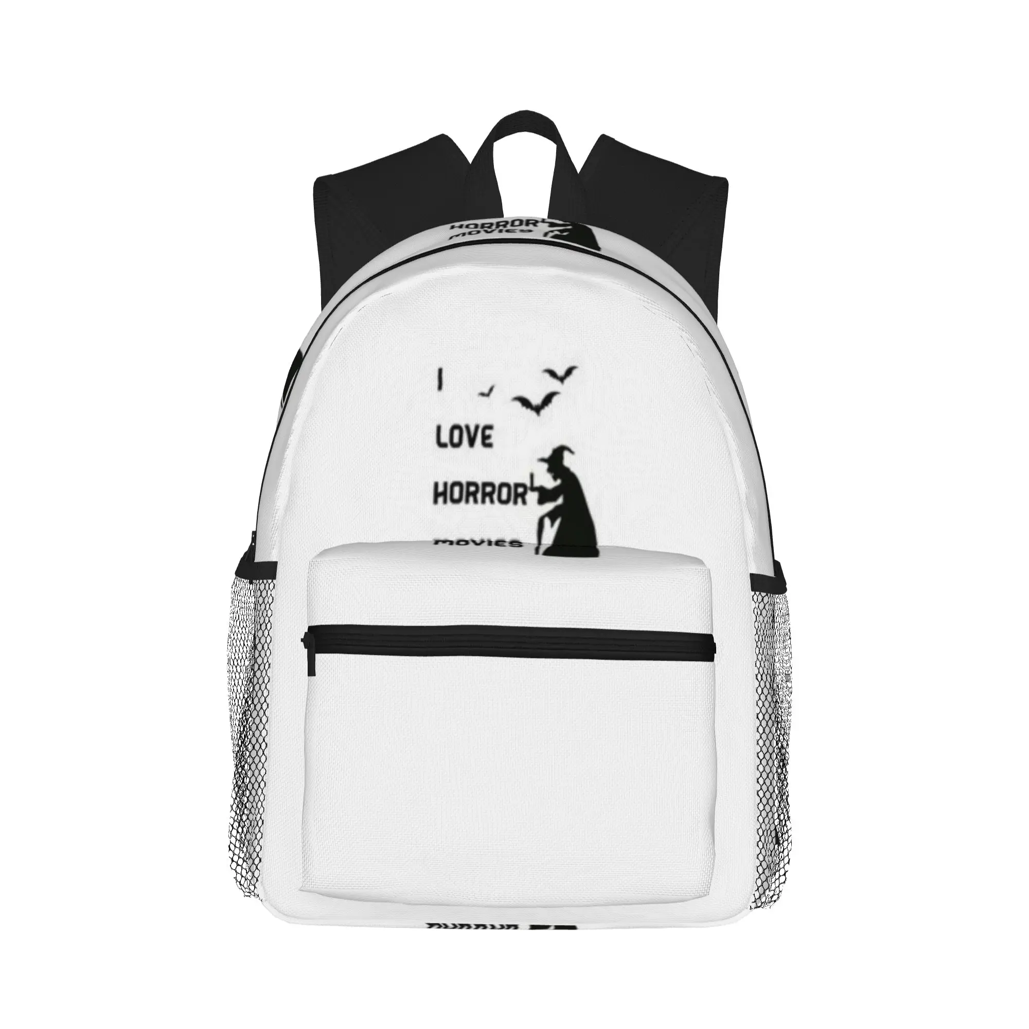 I love Horror Movies  Casual Backpack for Students and Adults Student