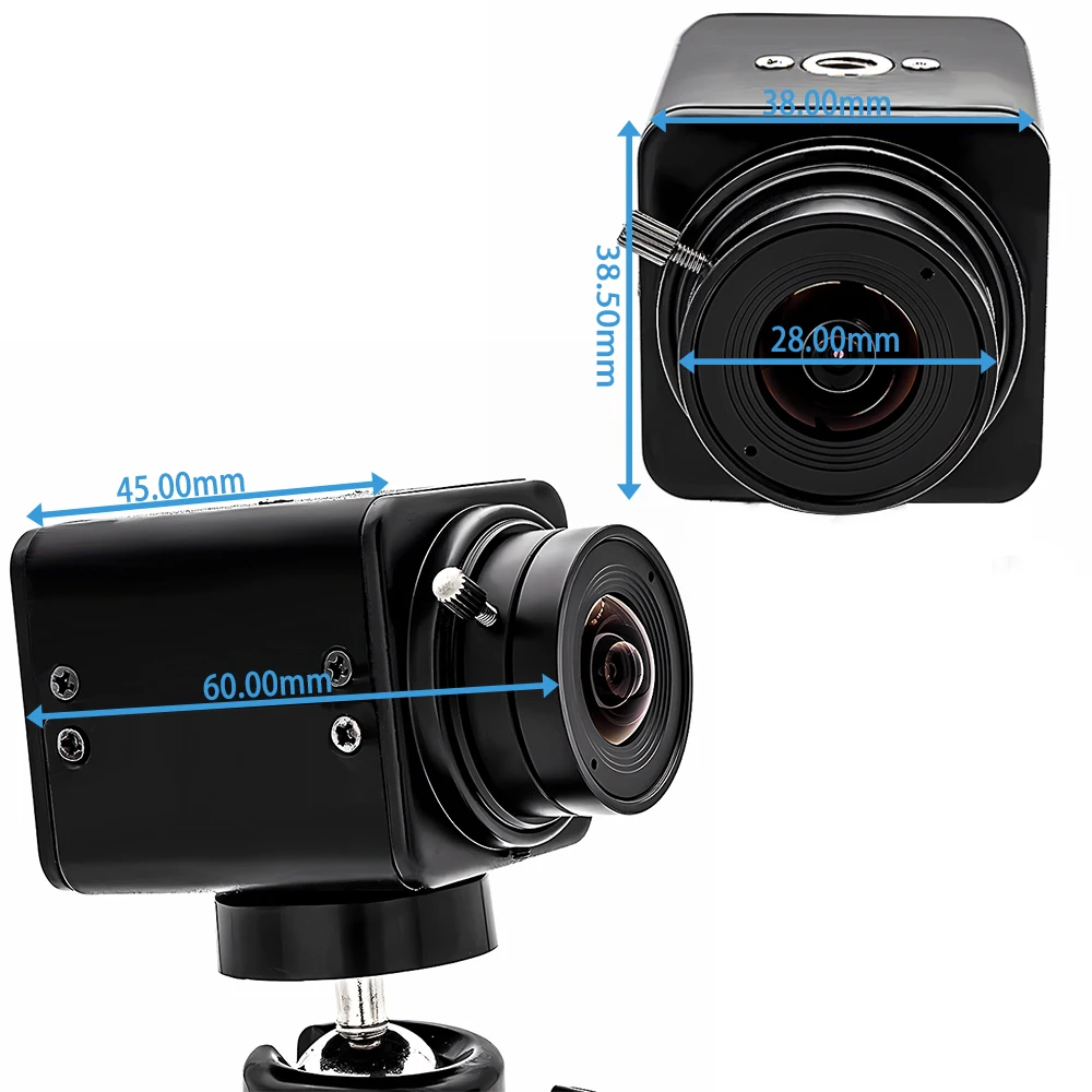 WGWK Mini 2/4MP IP Camera DC12V 2.1mm 142Degree H.265 HD Security High Definition Surveillance Onvif P2P CCTV System RJ45 Webcam