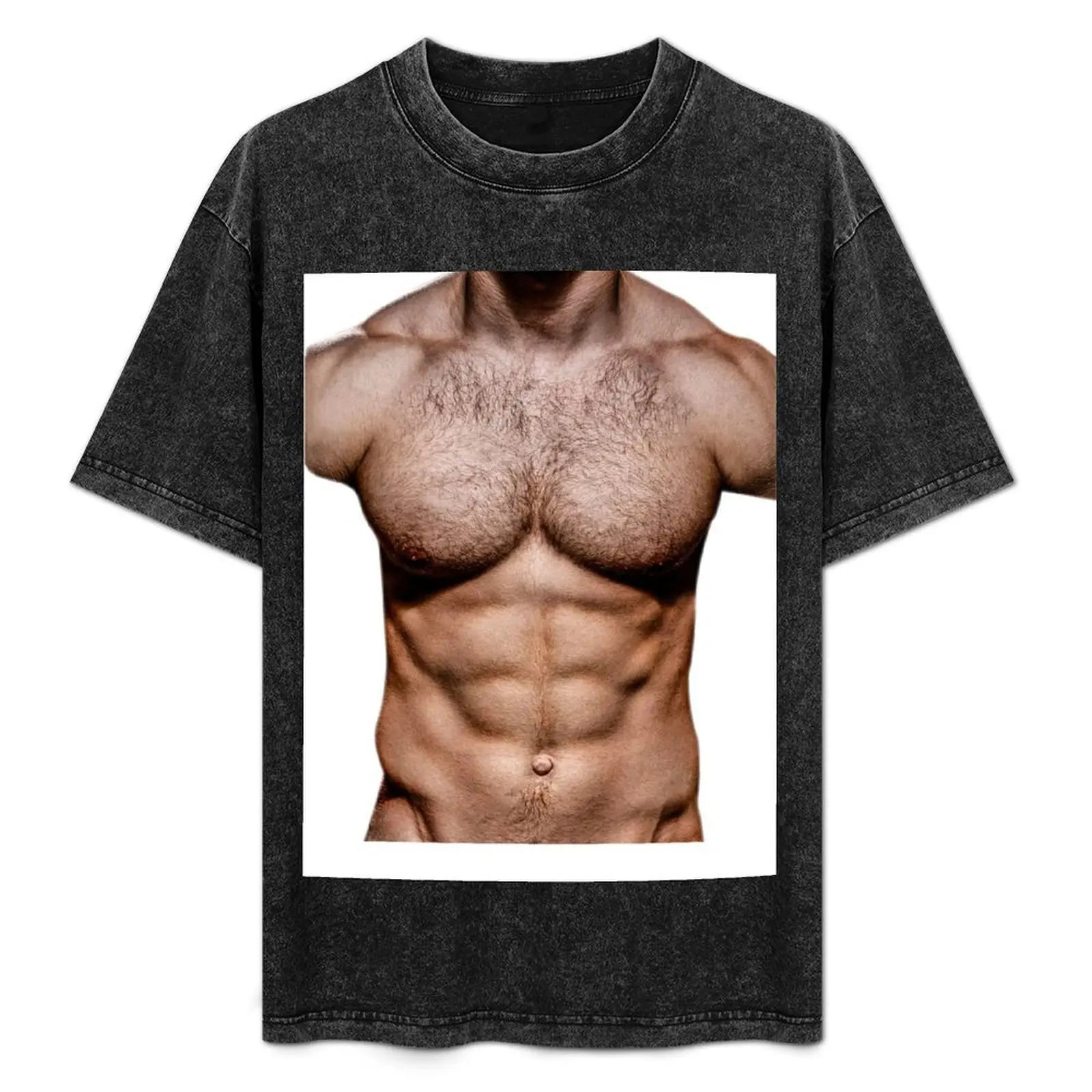 MEN'S MUSCULAR TORSO T-Shirt boys animal print vintage t shirts football t shirt black t-shirts for men