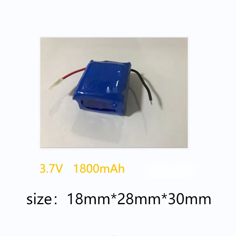 182830 1800mAH 3.7V polymer lithium battery for circuit board equipment mobile power supply new