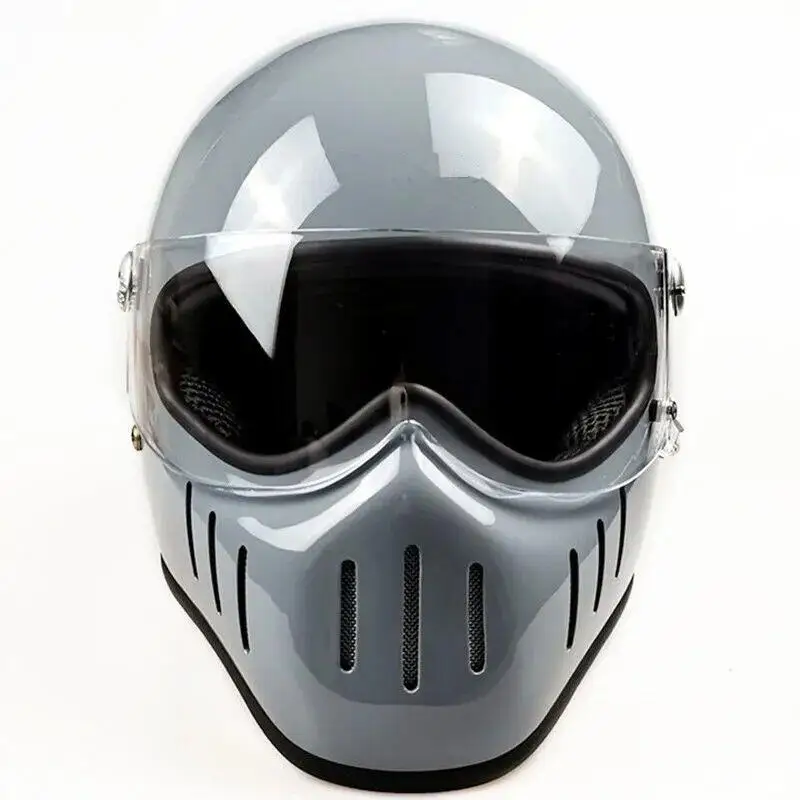 High strength fiberglass Japanese classic retro full face helmet motorcycle protection helmet motorcycle accessories casco moto