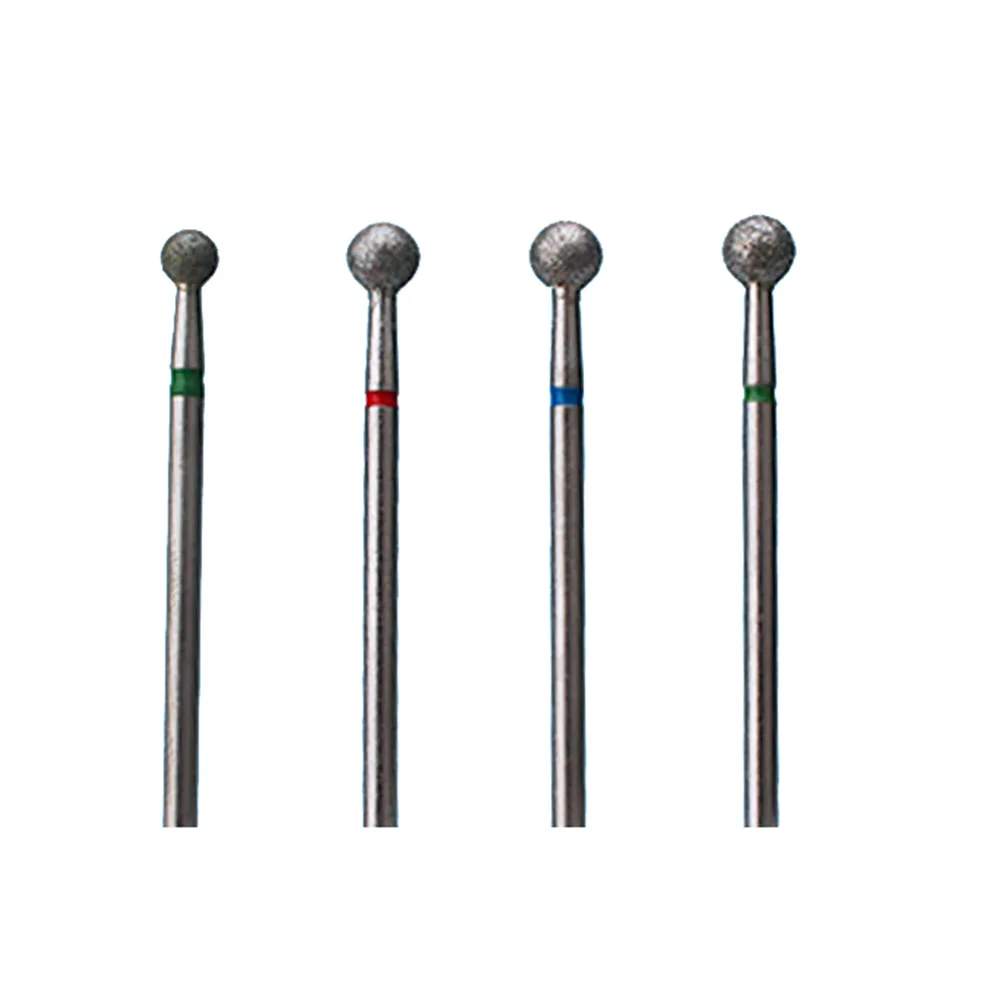 1개 다이아몬드 네일 드릴 비트 밀링 커터 전동 매니큐어 폴리싱 큐티클 제거 로터리 액세서리 매니큐어 도구