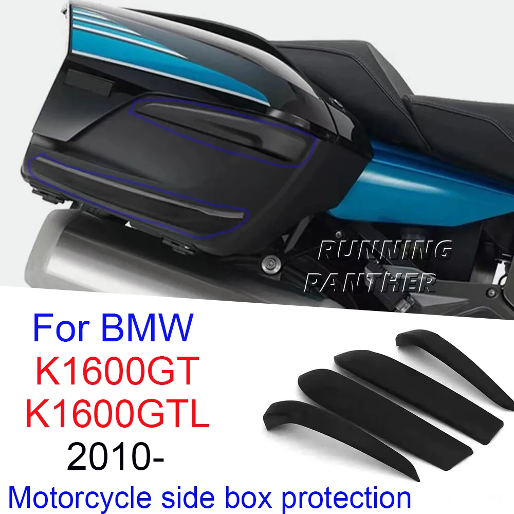 

For K1600GT K1600GTL K1600 GT GTL 2010- R1200RT R1250RT Motorcycle Side Trunk Panel Case Protector Fairing Cover Guard