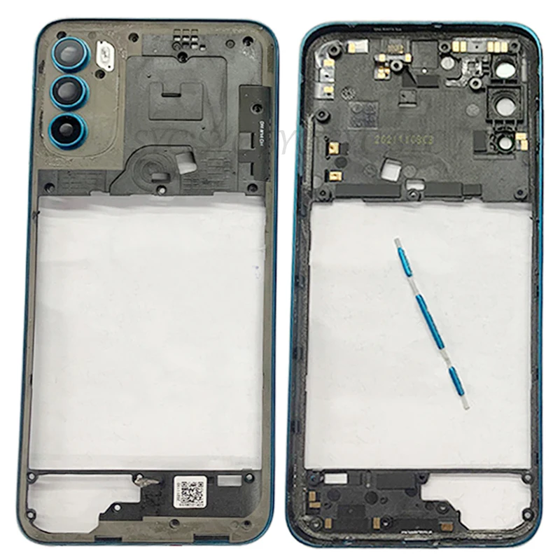 Middle Frame Center Chassis Cover Housing For Motorola Moto G71 5G Phone LCD Frame Repair Parts