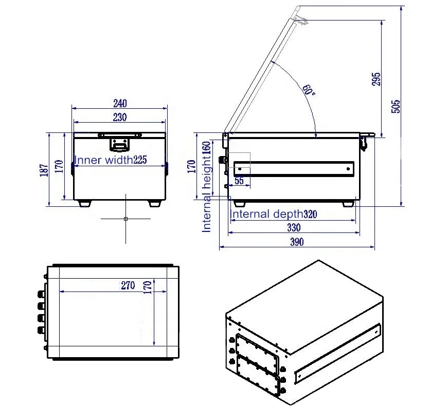 Custom Shield Box Enclosure SPTE Sheet Metal Parts Stamping EMI RF Shielding Cover box for PCB test