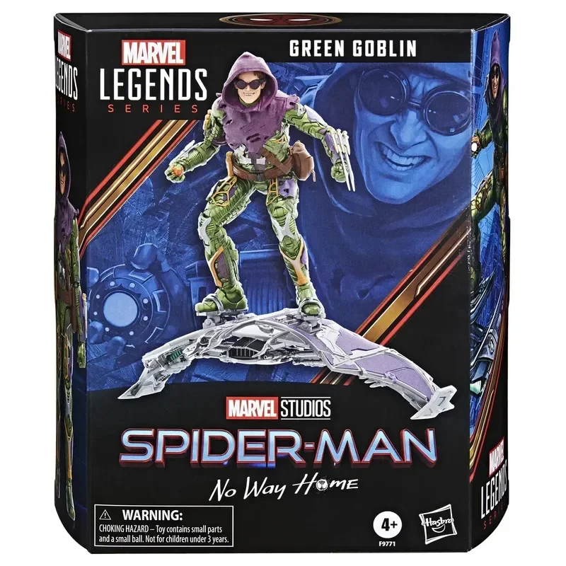 

Genuine Action Figure Marvel Spider-Man Green Goblin Mms631 Collectible Doll Pvc Model Garage Kit Children Birthday Toy Gifts