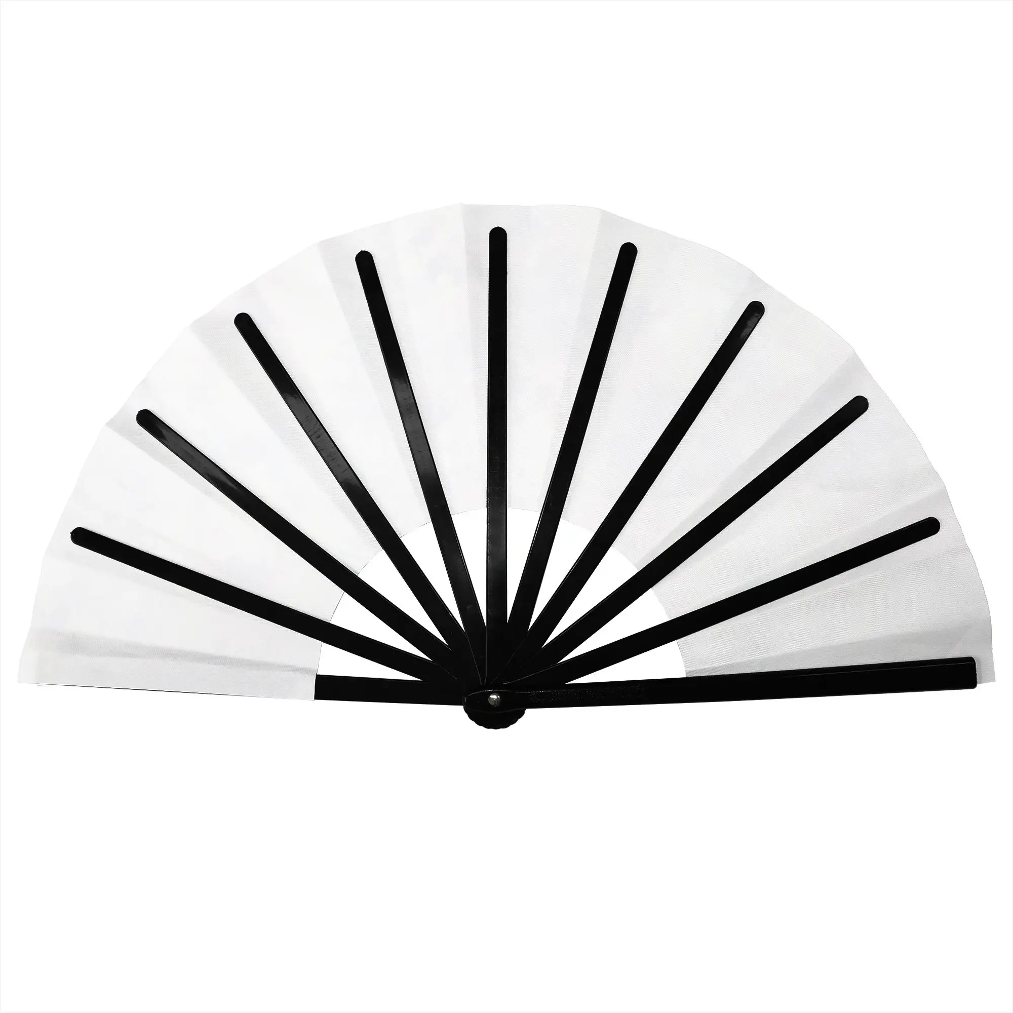 Personalised Tie Dye Promotional Gift Hand Fan Wedding  Durable Folding Fans Novelty Bulk Pack Fan