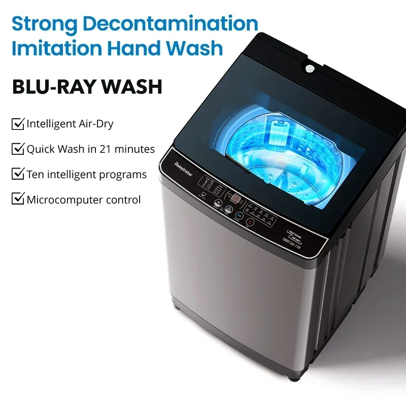 Smart Washing Machines With Dryer Automatic Home Washing Machine 10Kg 12Kg 15Kg Lavadoras Top Loading