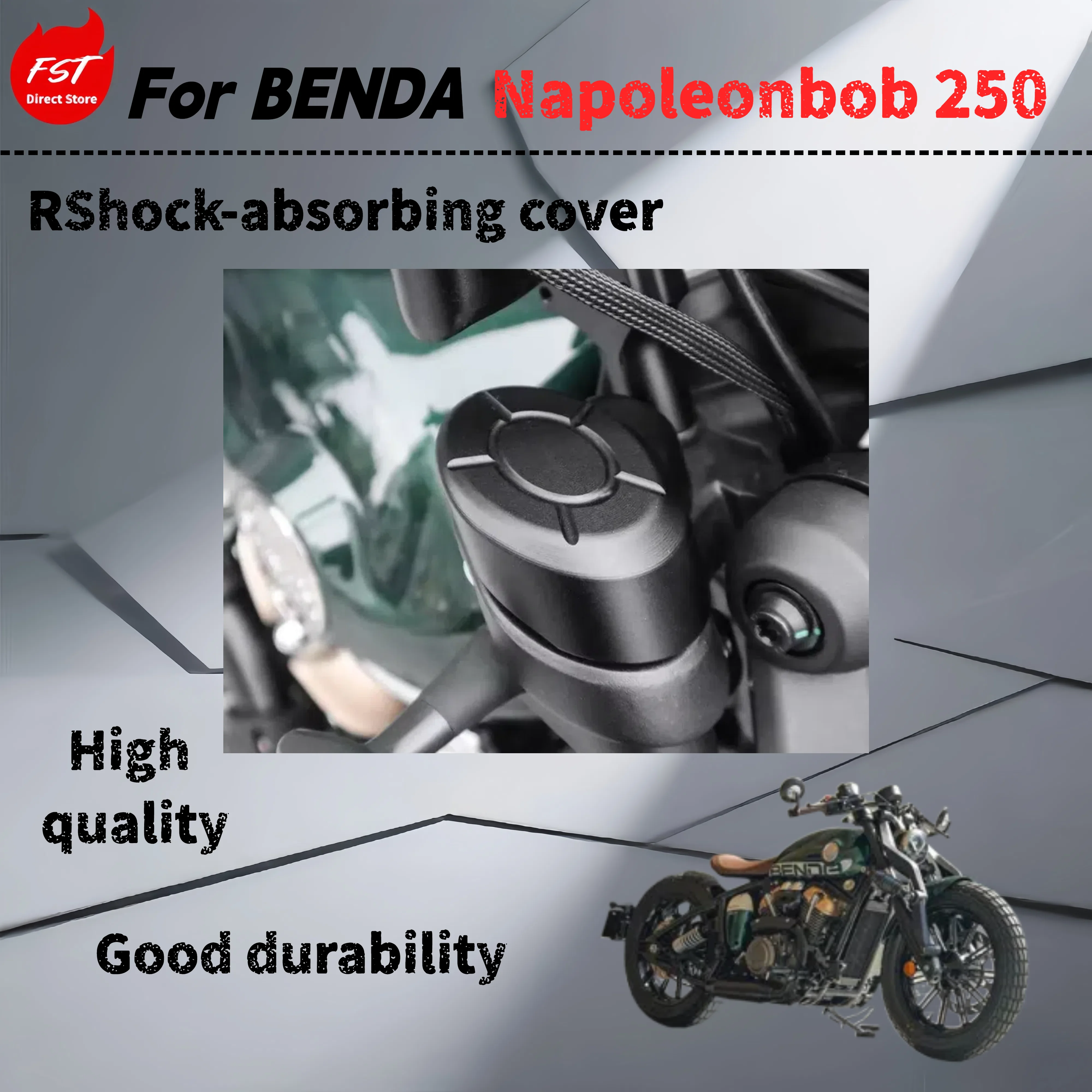 

For Benda Napoleonbob 250 shock absorbing decorative cover motorcycle decorative cap modification accessories