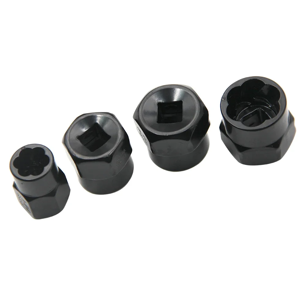 Tire Stripped Screw Tool Kit 13PCS Hexagonal Removal Sleeve Set Damaged Nut Bolt And Screw Remover