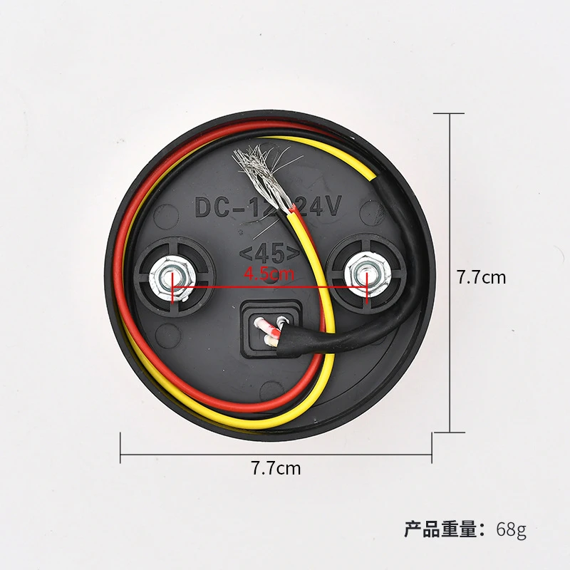 12V 24V LED Strobe Dönen Uyarı Işığı Kargo Kamyonu Yuvarlak Yan Işık Yanıp Sönen Işık Çok Renkli Kuyruk Lambası Turuncu Kırmızı Mavi Yeşil