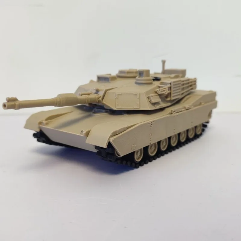 1:48Scale USM1A2 Abrams Tank 3D Printed Model, Movable Military Vehicle Ornament, Finished Static Display Collectible Decor Gift