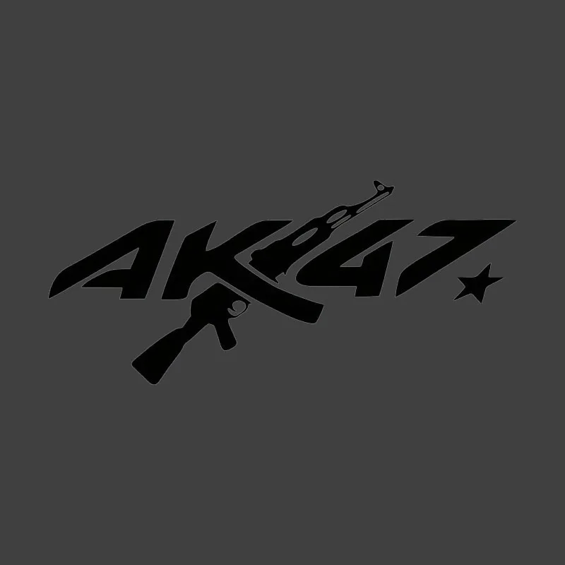 Personalized Creative AK-47 Car Stickers, Body Bumpers, Car Windows, Motorcycles, Laptops, Walls, Vinyl Film Stickers - view 2