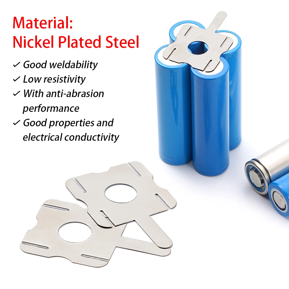 Sangles de feuilles d'acier nickelées pour soudage par points, 6/30 pièces, pour placage de batterie Makita, 5 jeux de bandes de connecteur de batterie