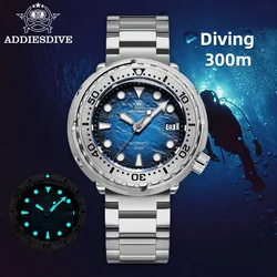Addiesdive neue 39mm Taucher uhr nh35 automatische mechanische Uhren für Männer Saphir bgw9 leuchtend wasserdicht 30bar Tauchen reloj