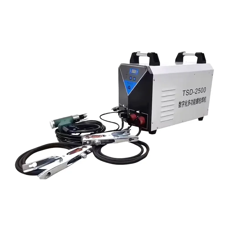 【2026 High Quality】 Wholesale Temujin TSD 2500 220V 1500W Portable Capacitor Discharge Stud Bolts Welder M10 M8 Shear CD Stud