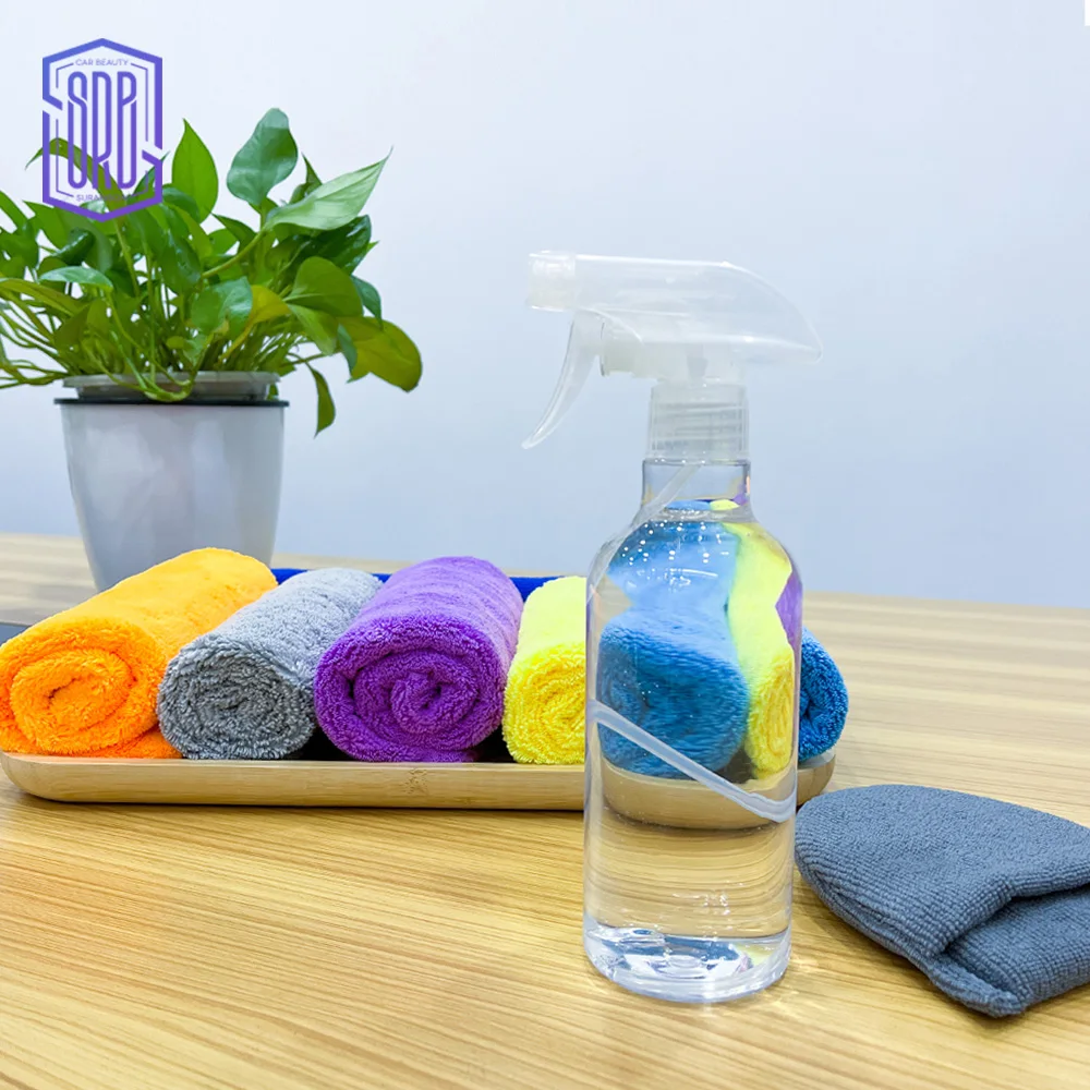 Plastic Spray Bottles- Empty Spray Bottles for Cleaning Solutions, No Clog and Leak Proof Heavy Duty Spray Bottles with Sprayers