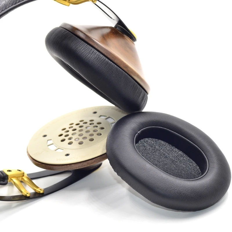 وسادات الأذن وسادة مريحة وسادات الأذن كأس وسادة غطاء متوافق ل MEZE 99 الكلاسيكية M99C-WG سماعة منخفضة الضوضاء 2 قطعة K1KF