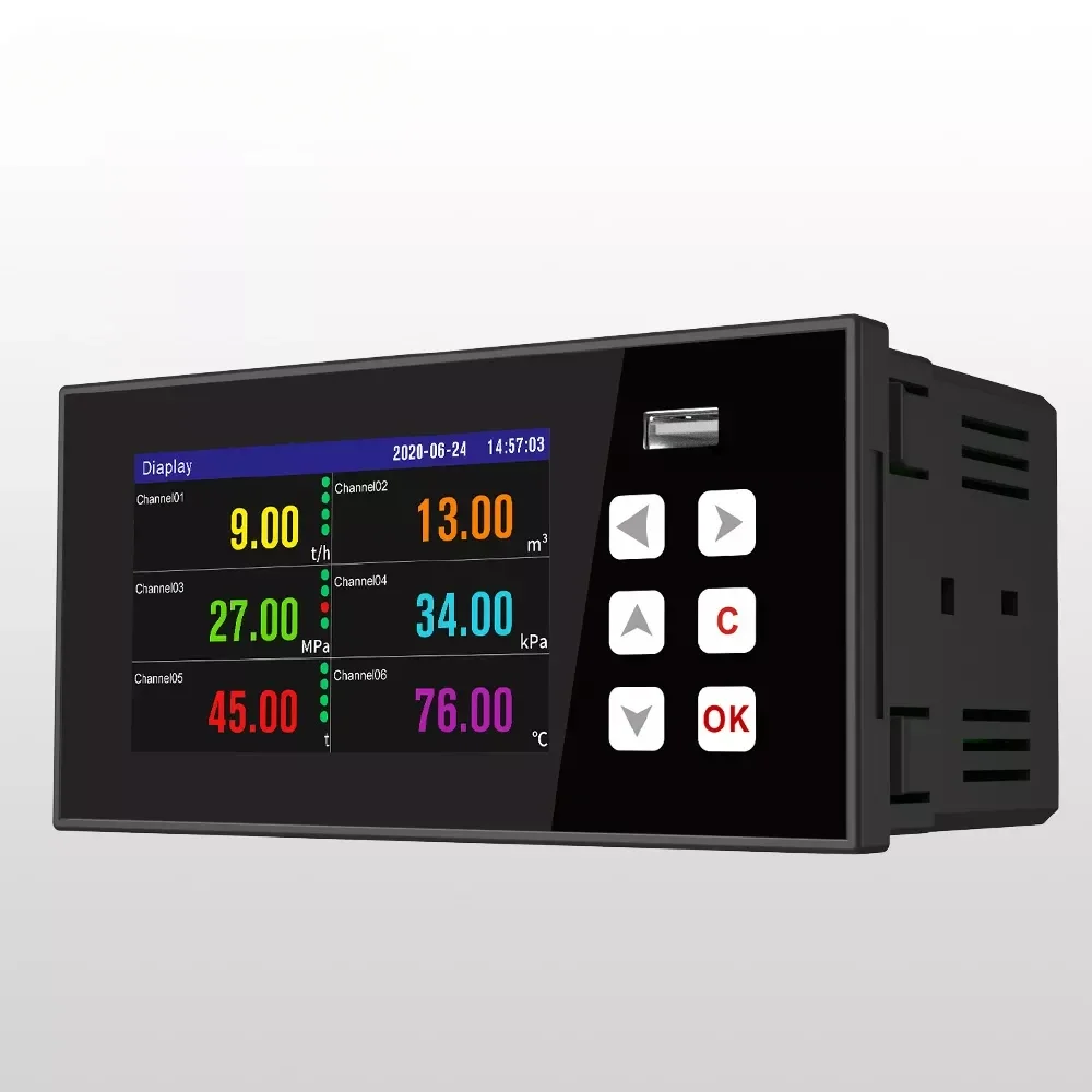 paperless recorder 18 channel paperless recorder 24 channel multi channel paperless data logger recorder