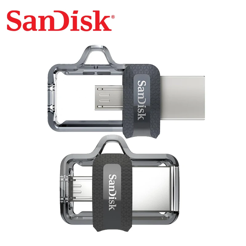 Sandisk Original SDDD3 Extreme high speed 150M/S Dual OTG USB Flash Drive 64GB 128GB 32GB 16GB Pen Drive USB3.0 PenDrive Genuine