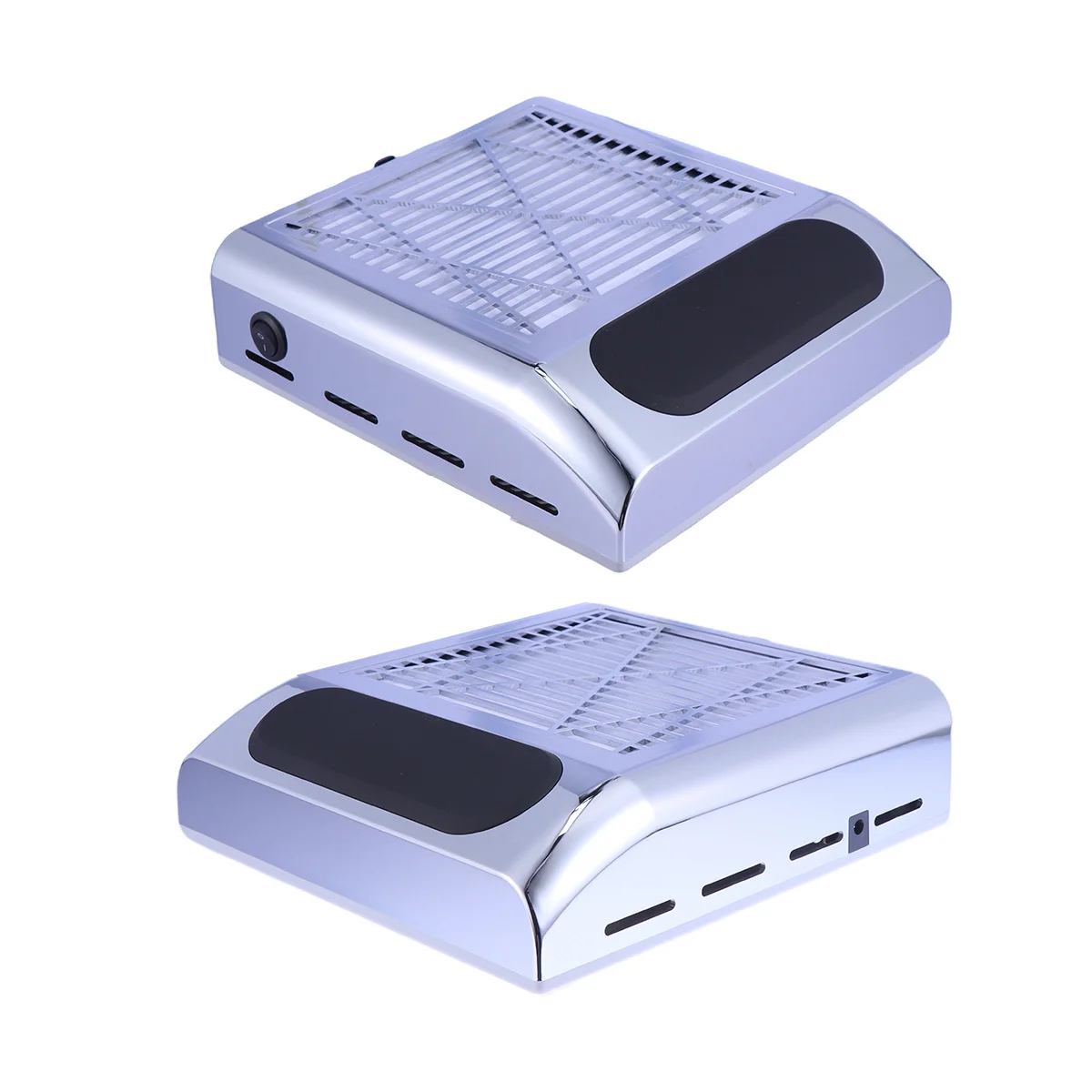 

1Pcs Nail Art Dust Collector Powerful 18W Nail Dust Extractor Fan Vacuum Cleaner No-Spilling Filter Eu Plug Grey