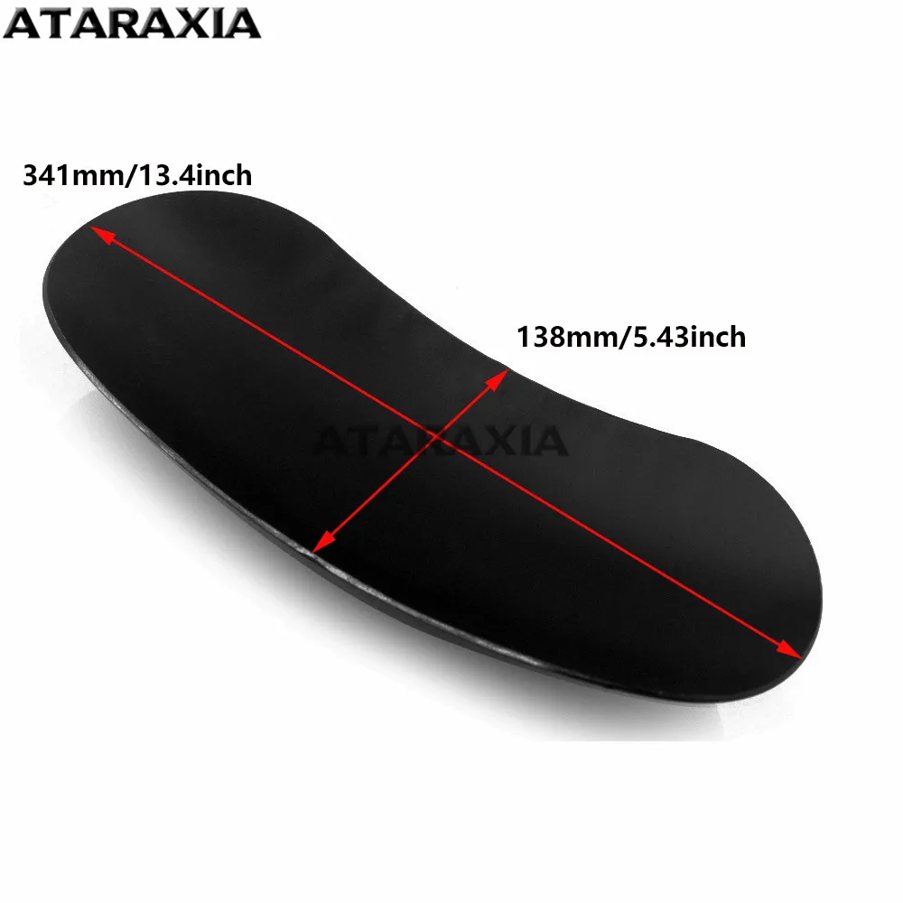 Motorcycle Aluminum Black Unpainted Long Short Front Mudguard Fender Mud Guard Extender Custom For Harley Touring Chopper Bobber